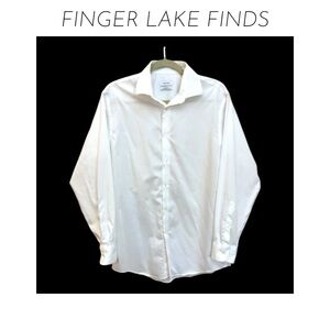 Calvin Klein Performance Non Iron White Shirt, 15.5 32/33